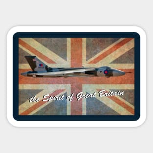 The Spirit of Great Britain and the Union Jack Sticker